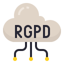 external cloud-general-data-protection-regulation-gdpr-rgpd-becris-flat-becris icon