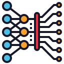 external deep-learning-artificial-intelligence-becris-flat-becris icon