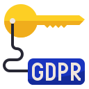 external key-general-data-protection-regulation-gdpr-rgpd-becris-flat-becris icon