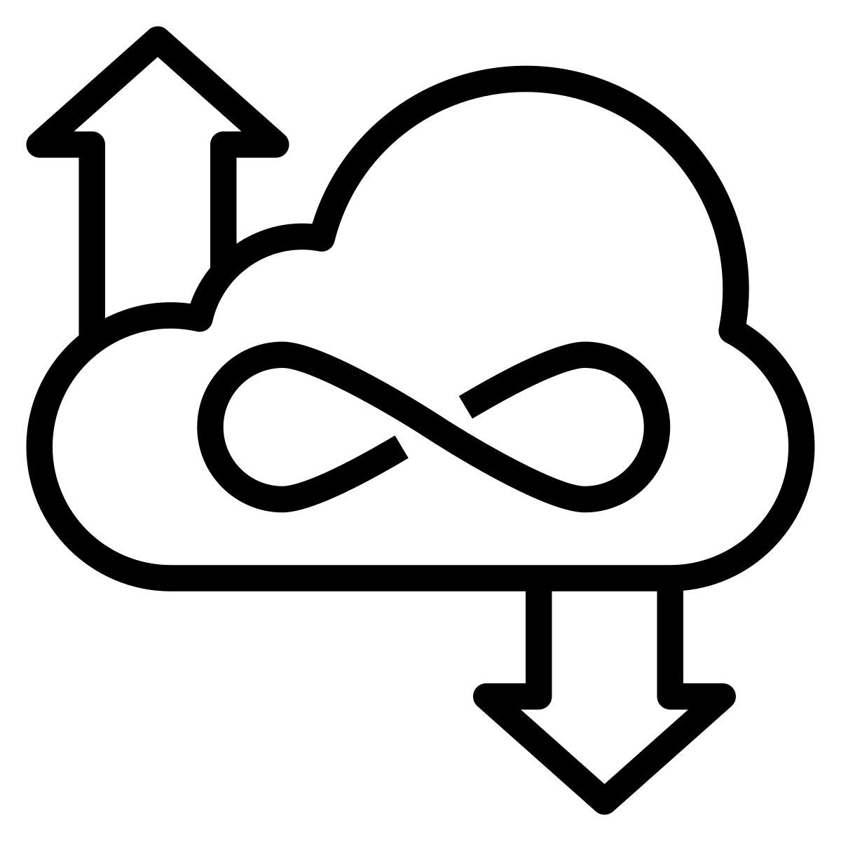 cloud computing icon