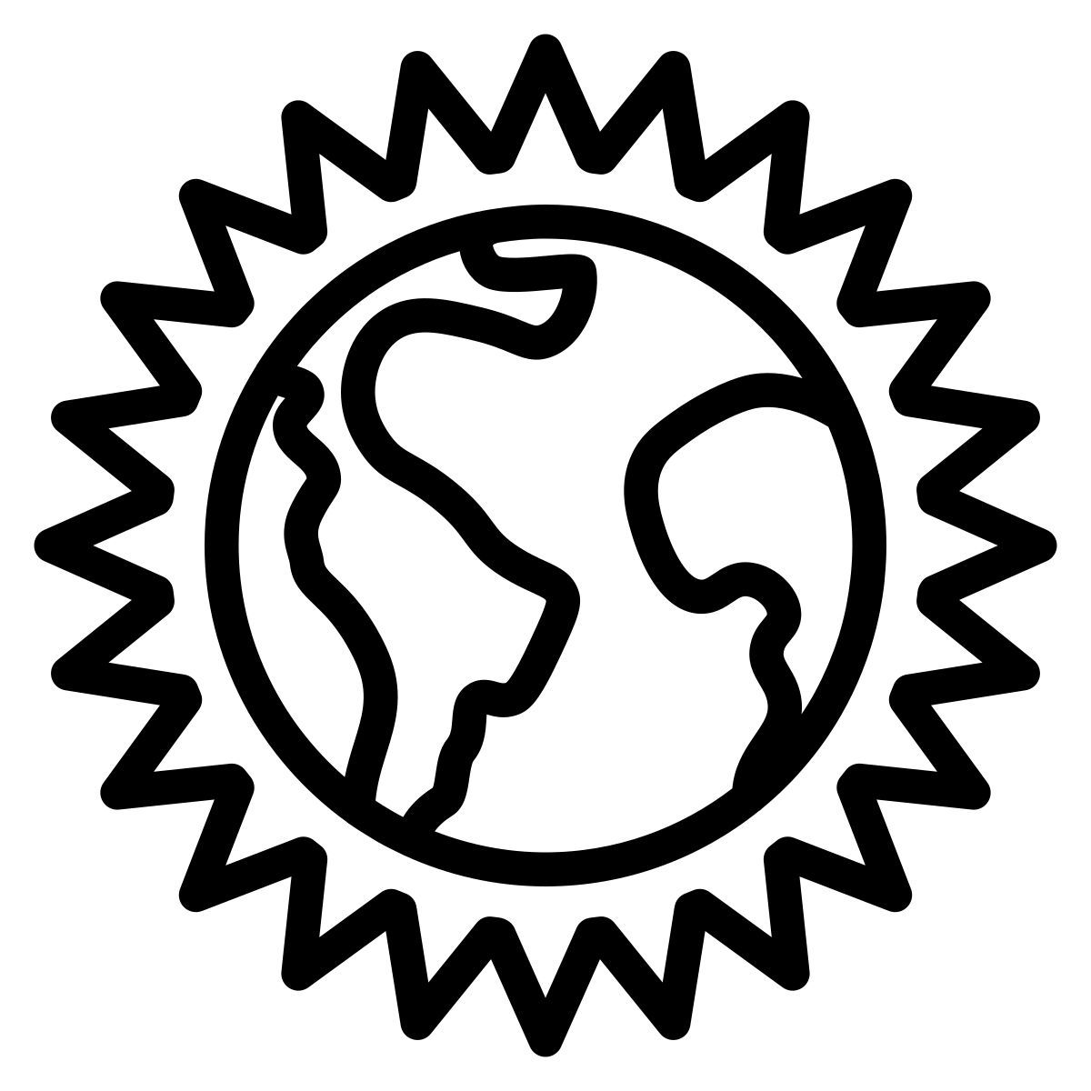global warming icon