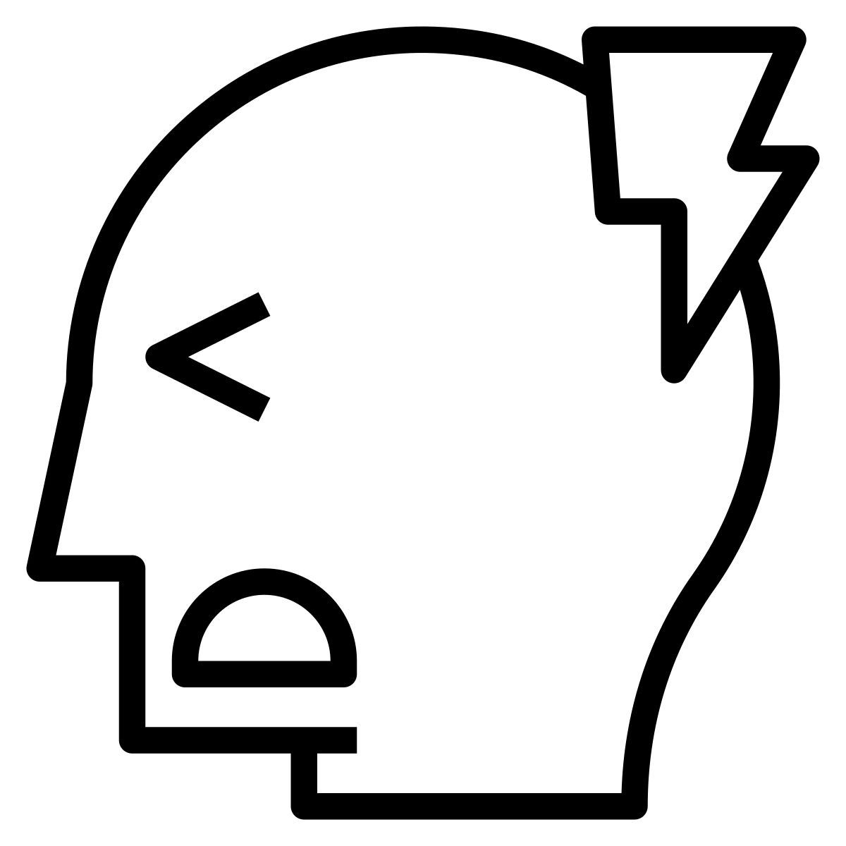 headache icon