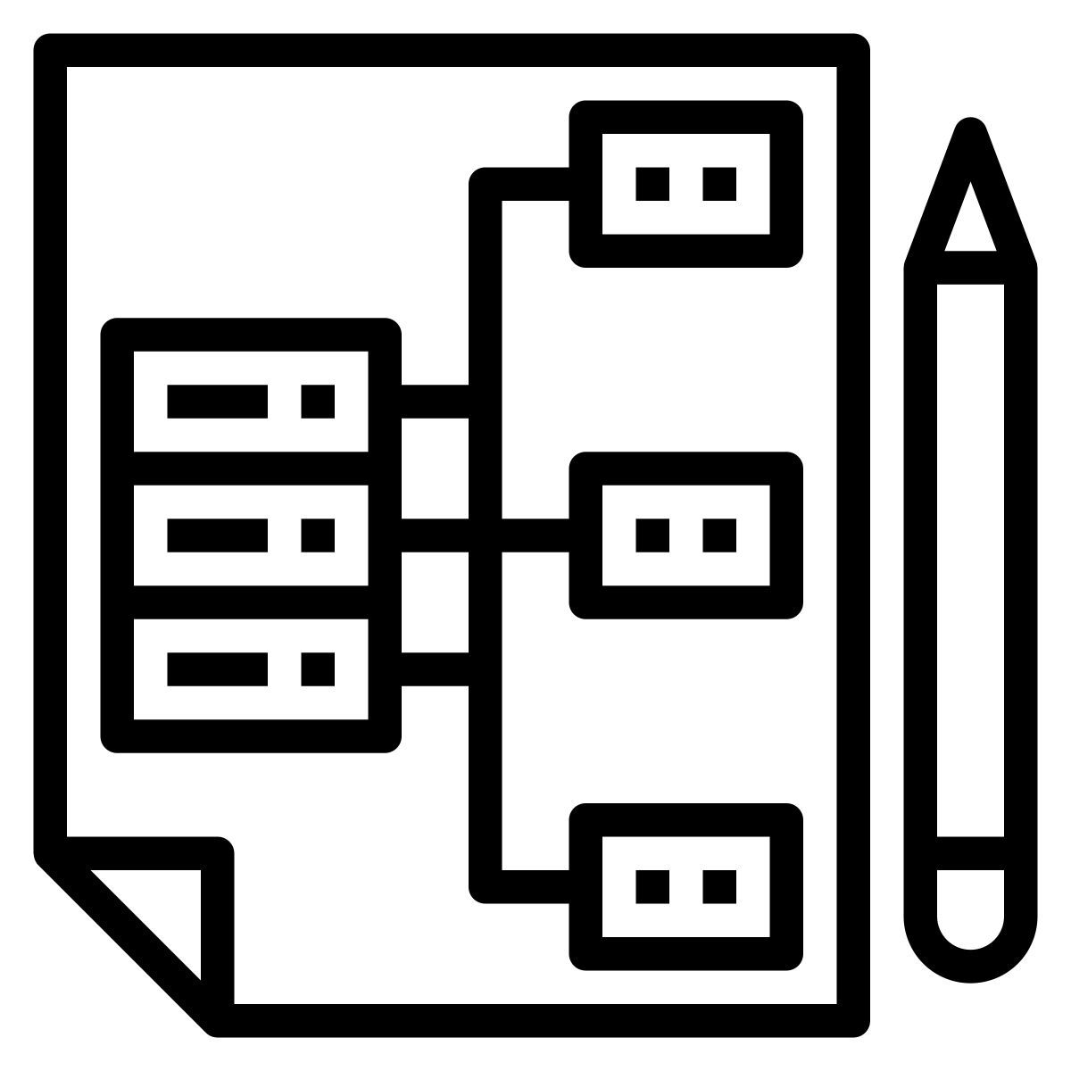 hierarchical structure icon