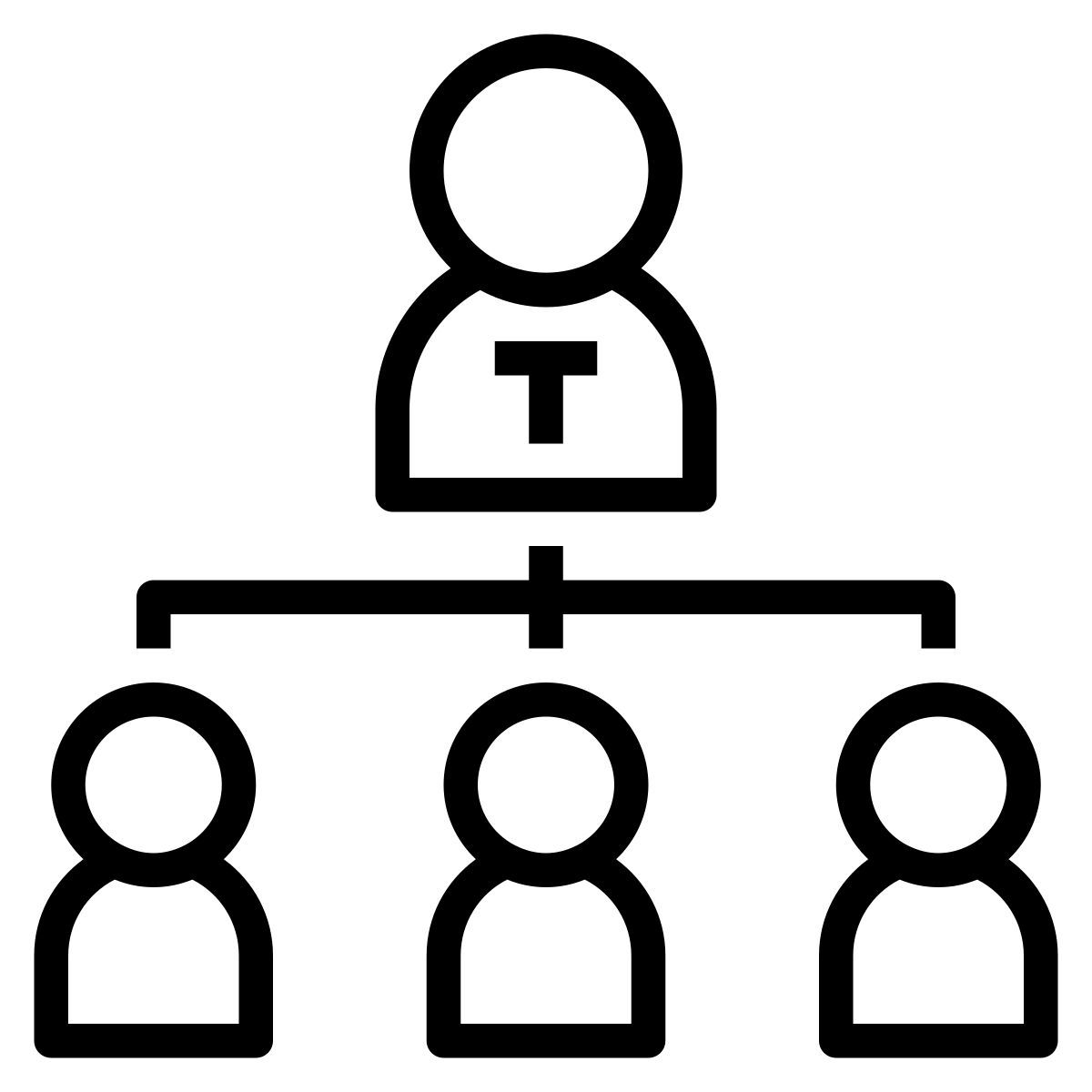 hierarchische struktur icon