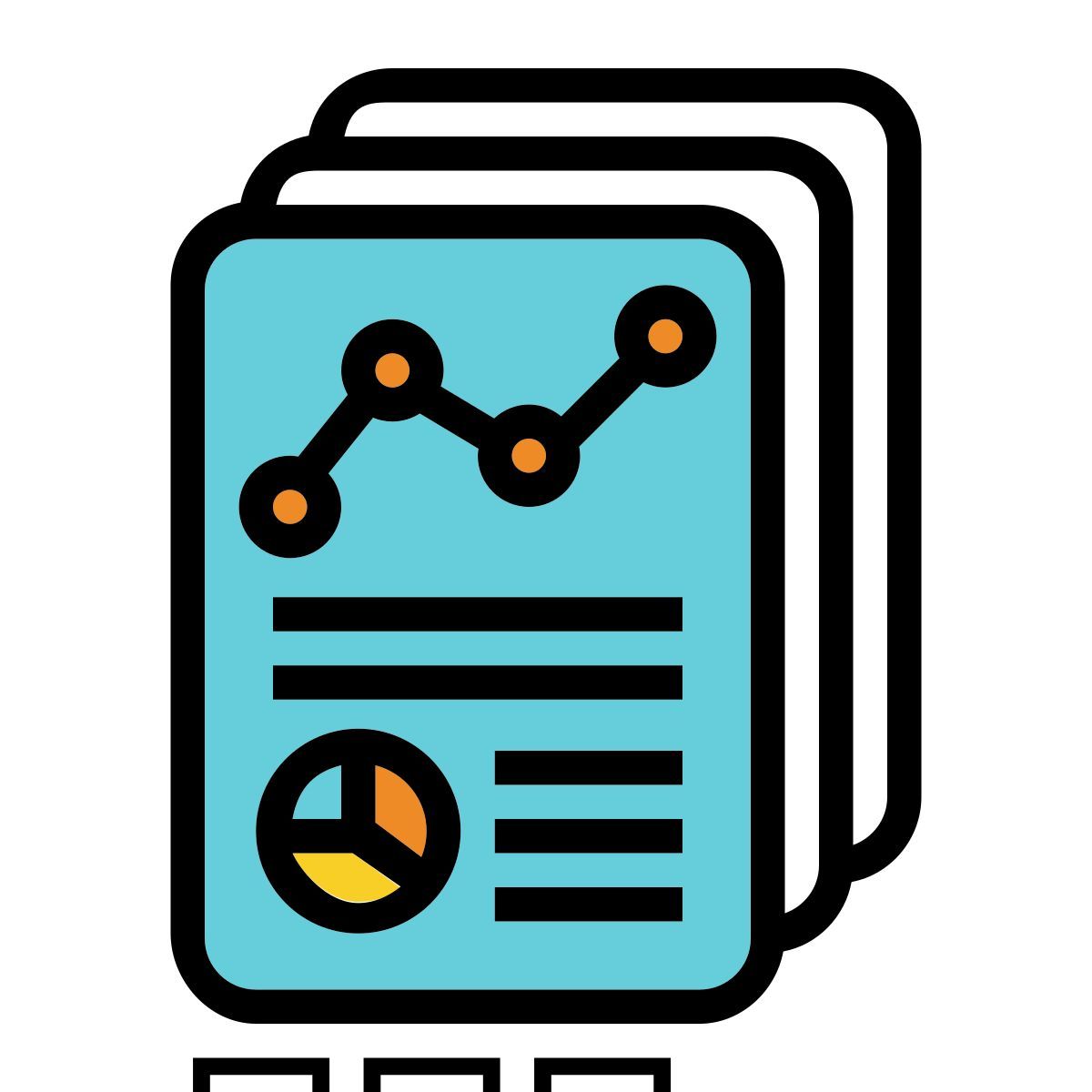 分析 icon