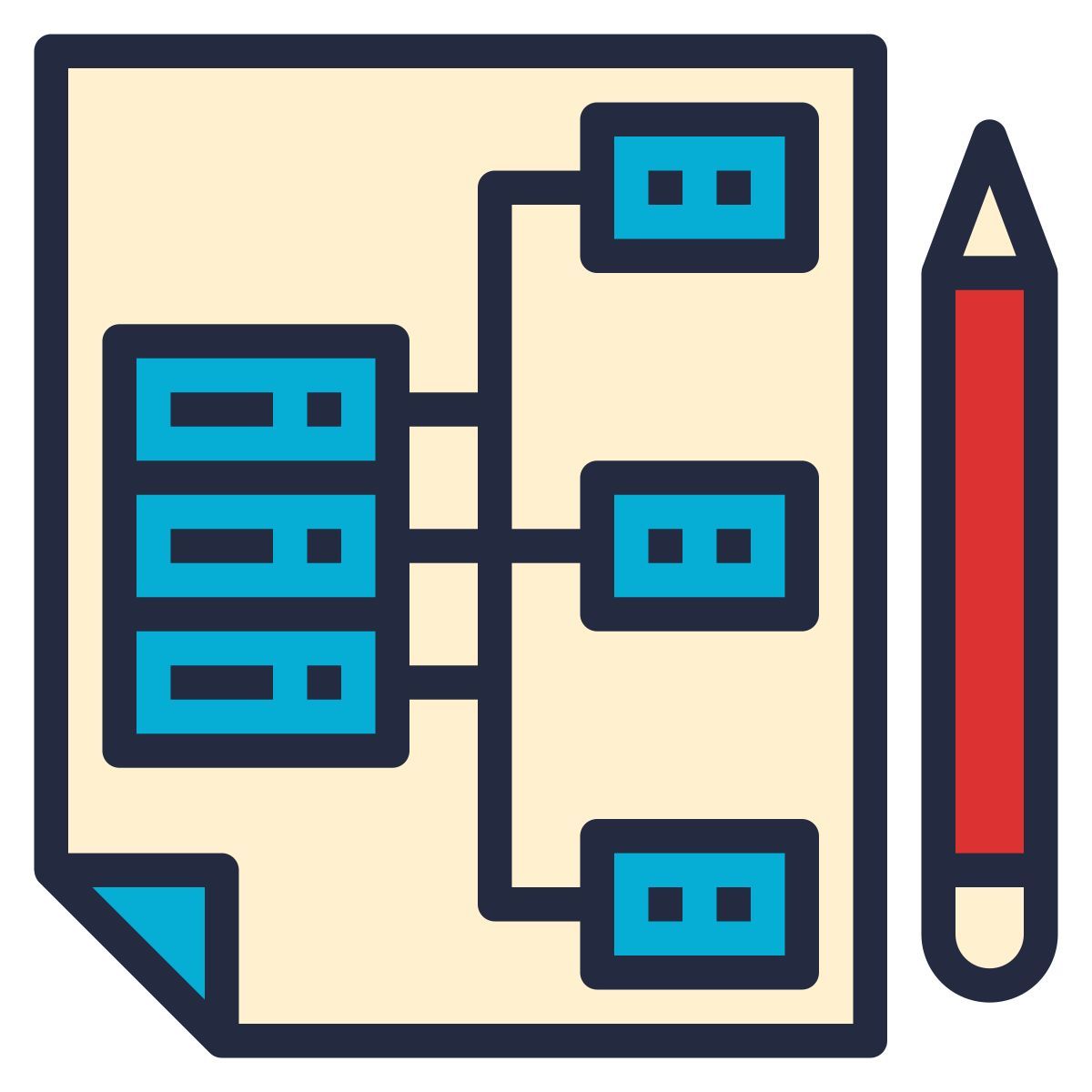hierarchical structure icon