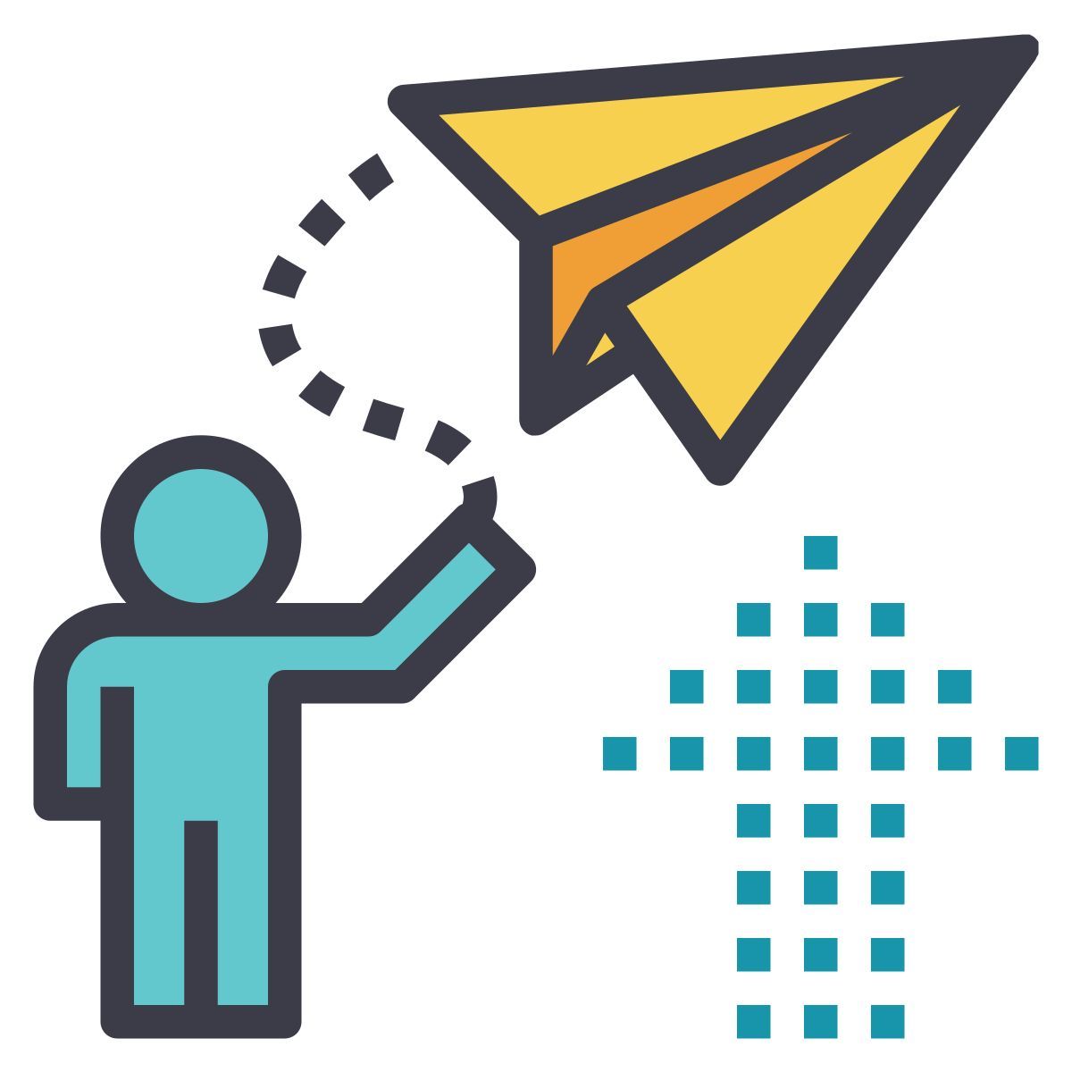 paper plane icon