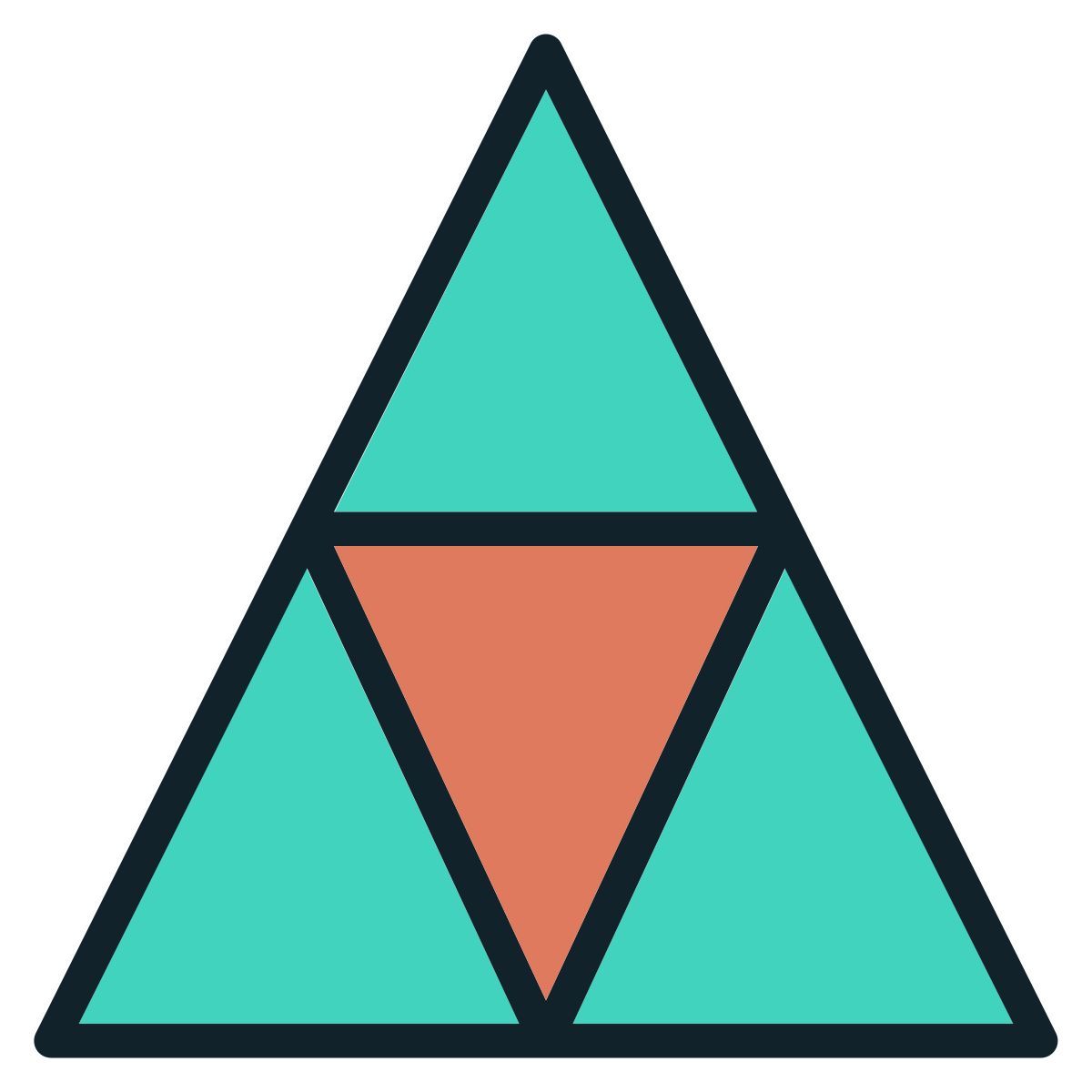pyramid icon