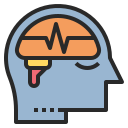 external brain-ketogenic-diet-becris-lineal-color-becris icon