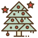 external christmas-tree-christmas-becris-lineal-color-becris icon