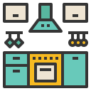 external kitchen-kitchen-cooking-becris-lineal-color-becris icon