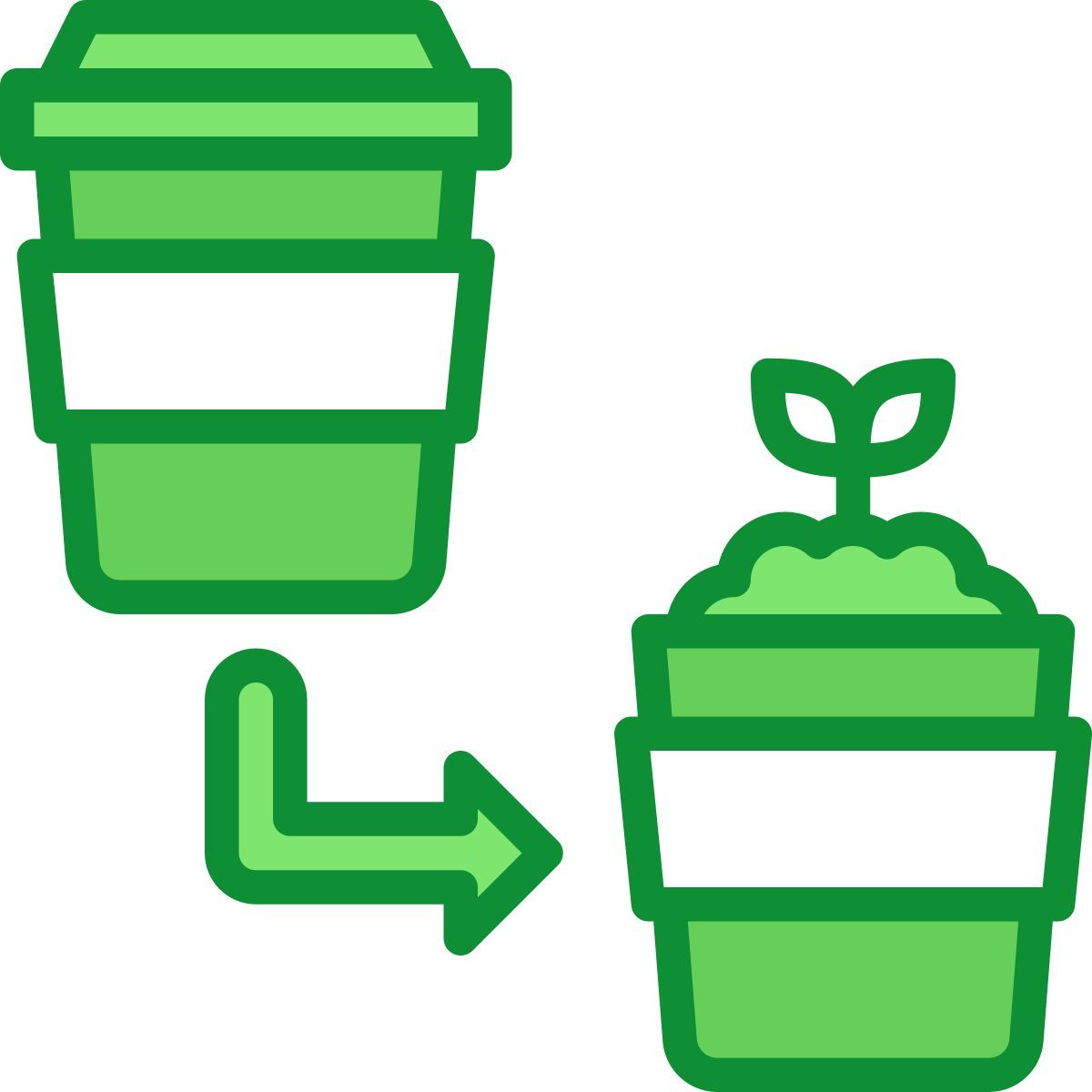 eco cup icon