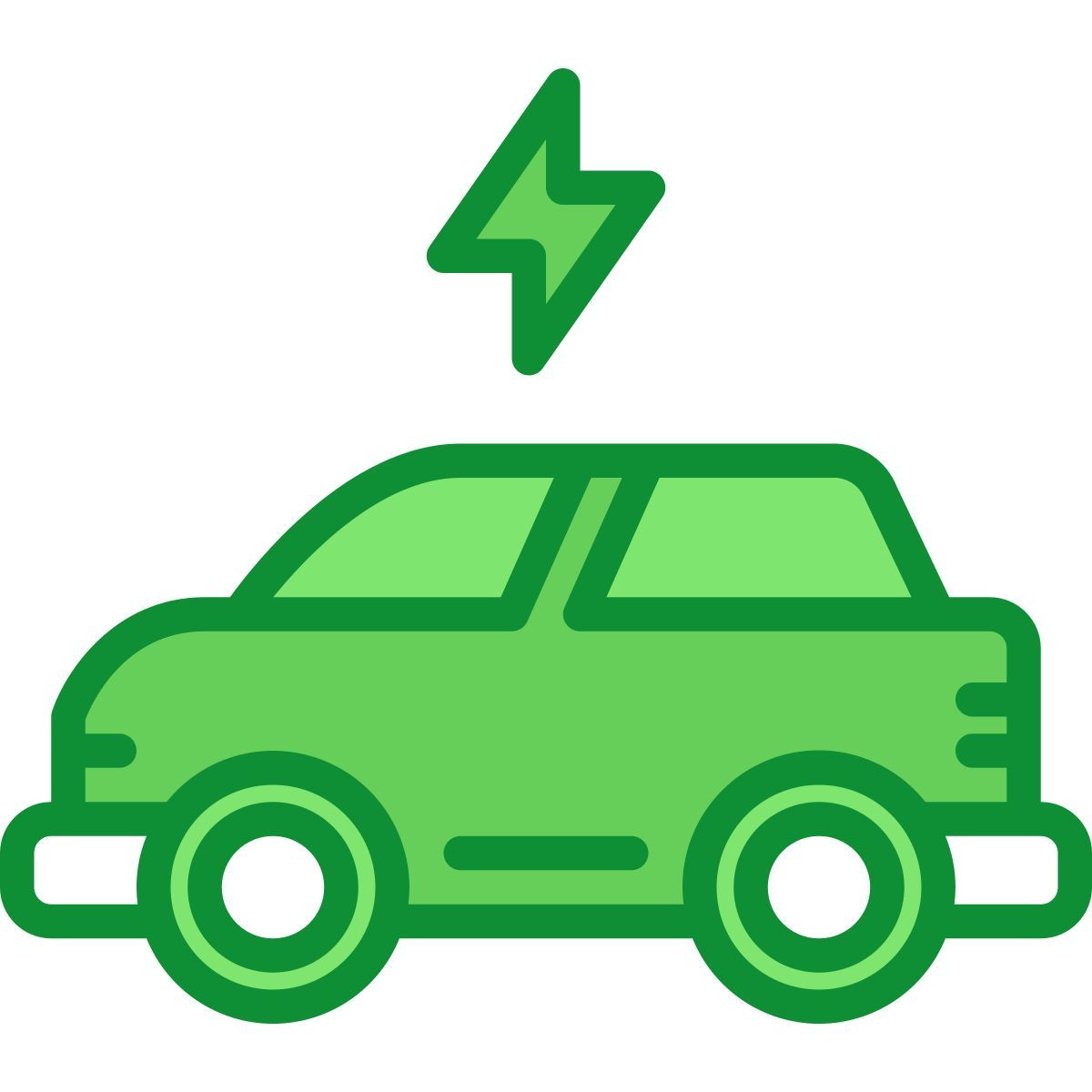electric car icon