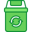 external recycle-bin-save-earth-berkahicon-lineal-color-berkahicon icon
