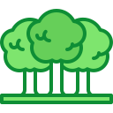 external trees-save-earth-berkahicon-lineal-color-berkahicon icon