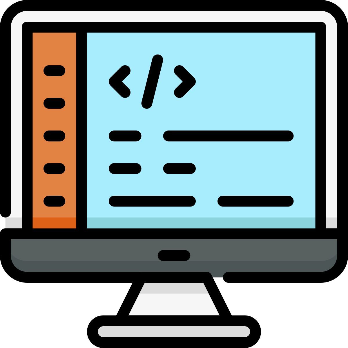backend coding icon