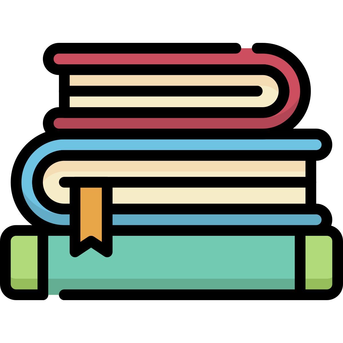book stack icon