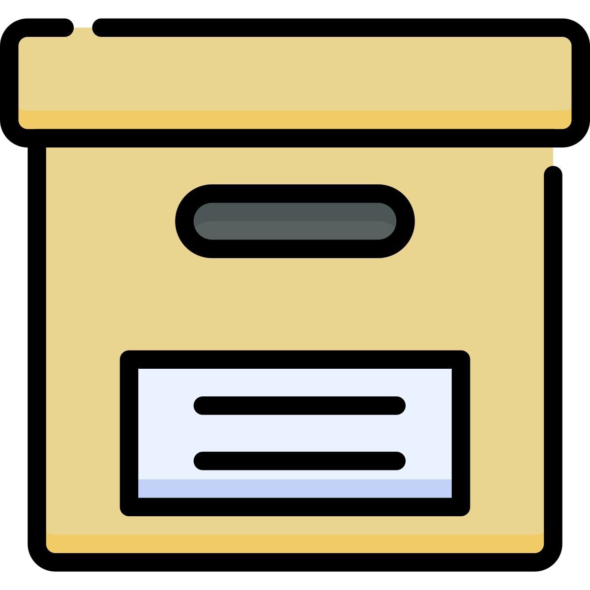 box storage icon