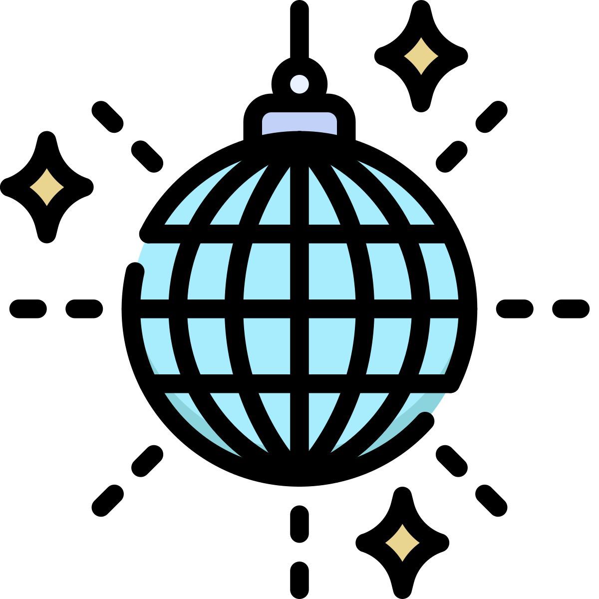 disco ballsvg icon