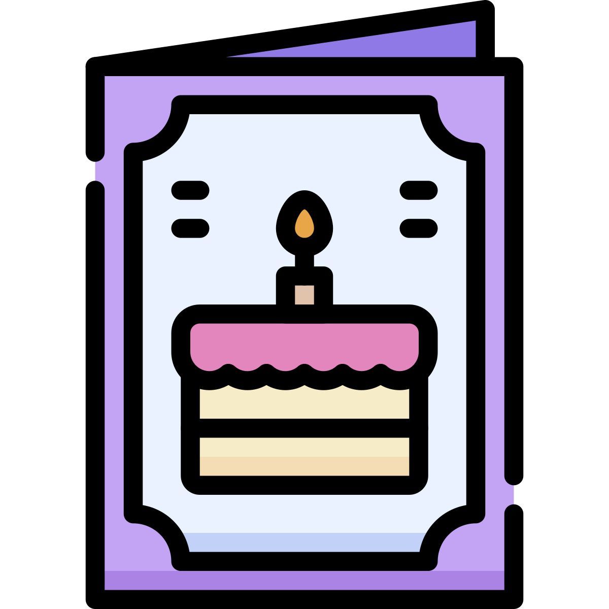 greeting cardsvg icon