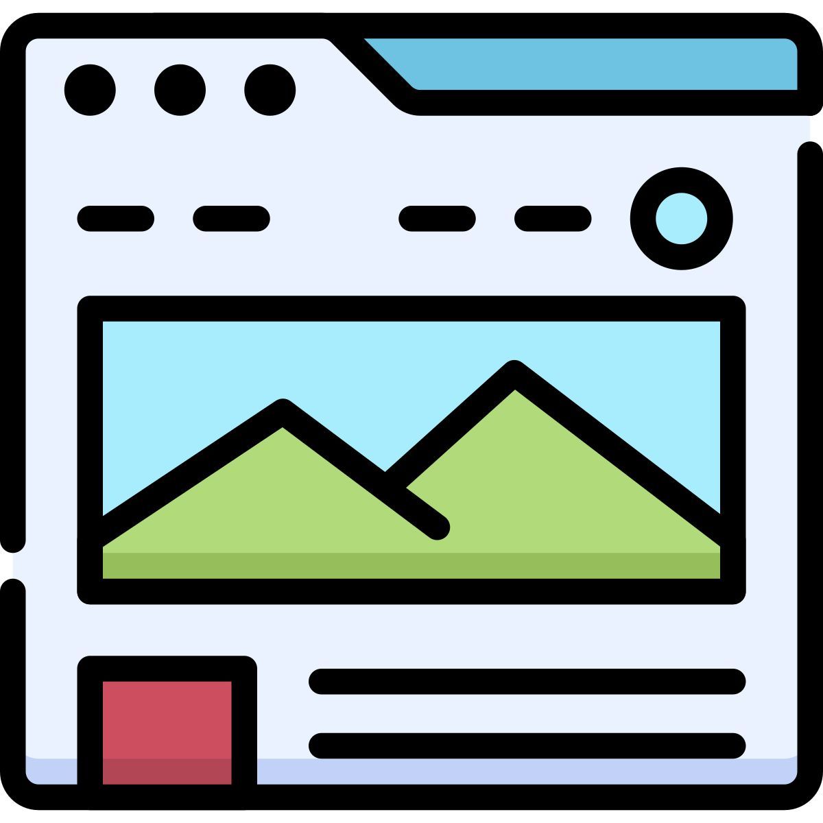 landing page icon