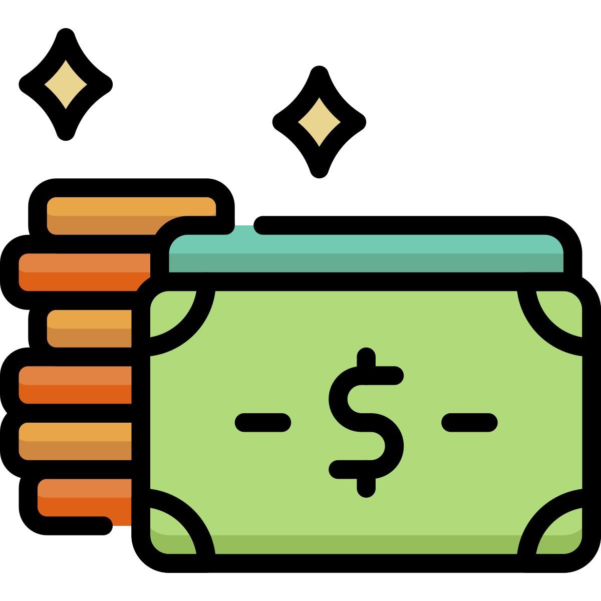 money stack icon