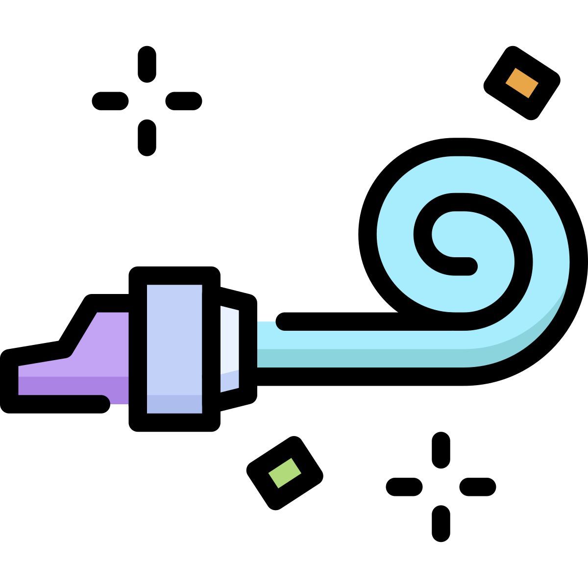 party blowersvg icon