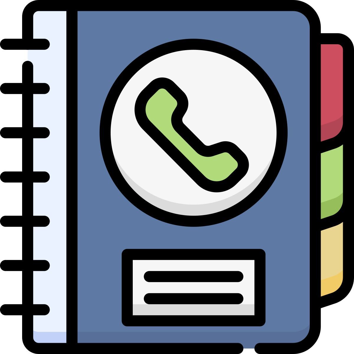 phone book icon