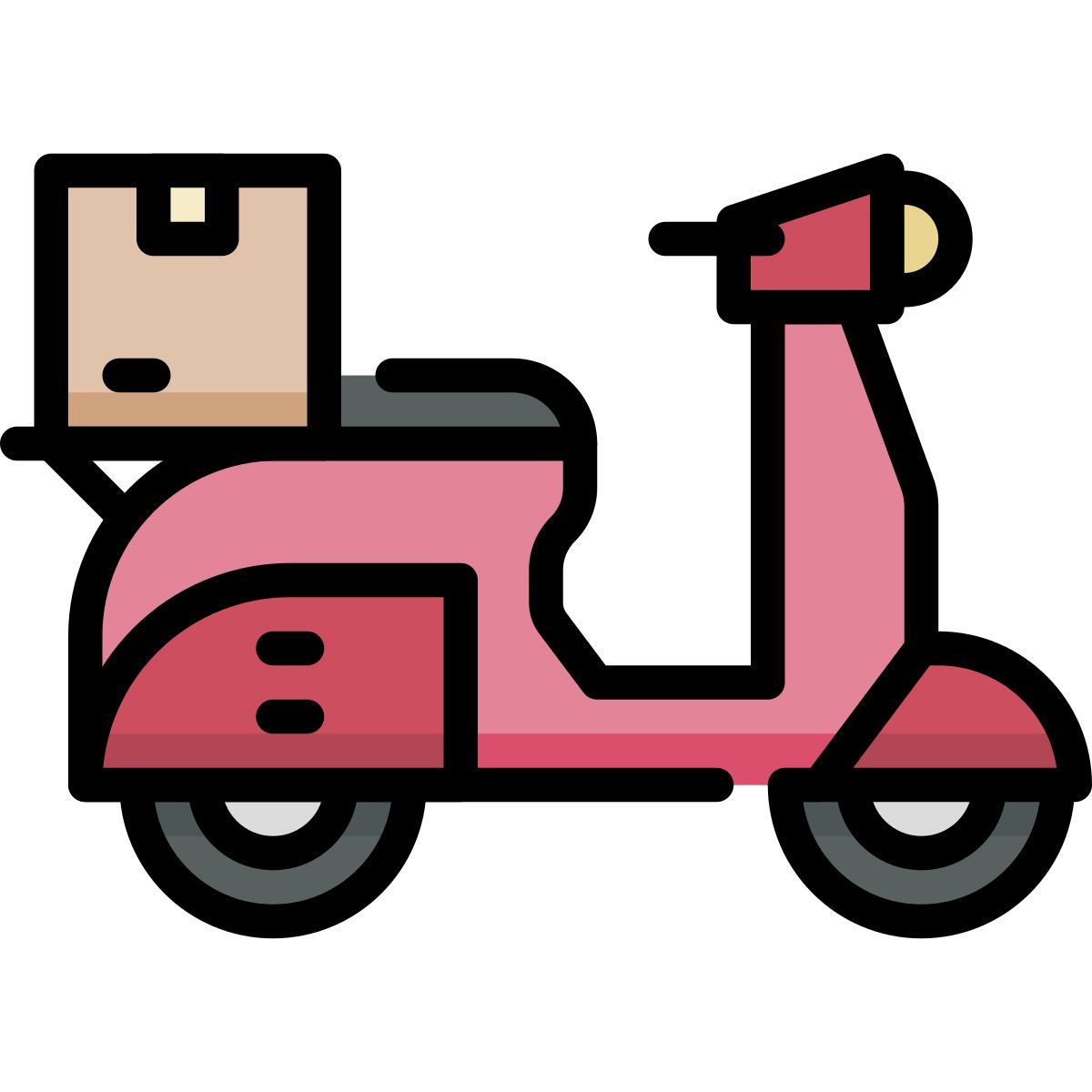 scooter delivery icon