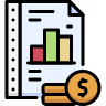 external Annual-Report-finance-beshi-color-kerismaker icon