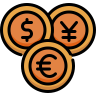 external Currency-finance-beshi-color-kerismaker icon