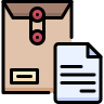 external Document-Envelope-sport-beshi-color-kerismaker icon