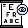 external Eye-Examination-hospital-beshi-color-kerismaker icon
