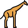 external Giraffe-animal-beshi-color-kerismaker icon