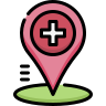 external Location-medical-service-beshi-color-kerismaker icon