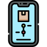 external Mobile-Tracking-delivery-beshi-color-kerismaker icon