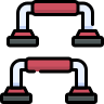 external Push-Up-gym-beshi-color-kerismaker icon