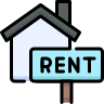 external Rent-real-estate-beshi-color-kerismaker icon