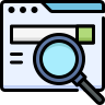 external Search-Engine-web-development-beshi-color-kerismaker icon