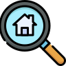 external Search-real-estate-beshi-color-kerismaker icon
