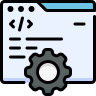 external Setting-web-development-beshi-color-kerismaker icon