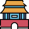 external Thirteen-tombs-of-the-ming-dynasty-landmark-monument-beshi-color-kerismaker icon