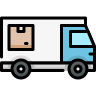 external Truck-logistic-beshi-color-kerismaker icon