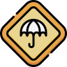external Umbrella-delivery-beshi-color-kerismaker icon
