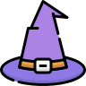 external Witch-hat-halloween-beshi-color-kerismaker icon