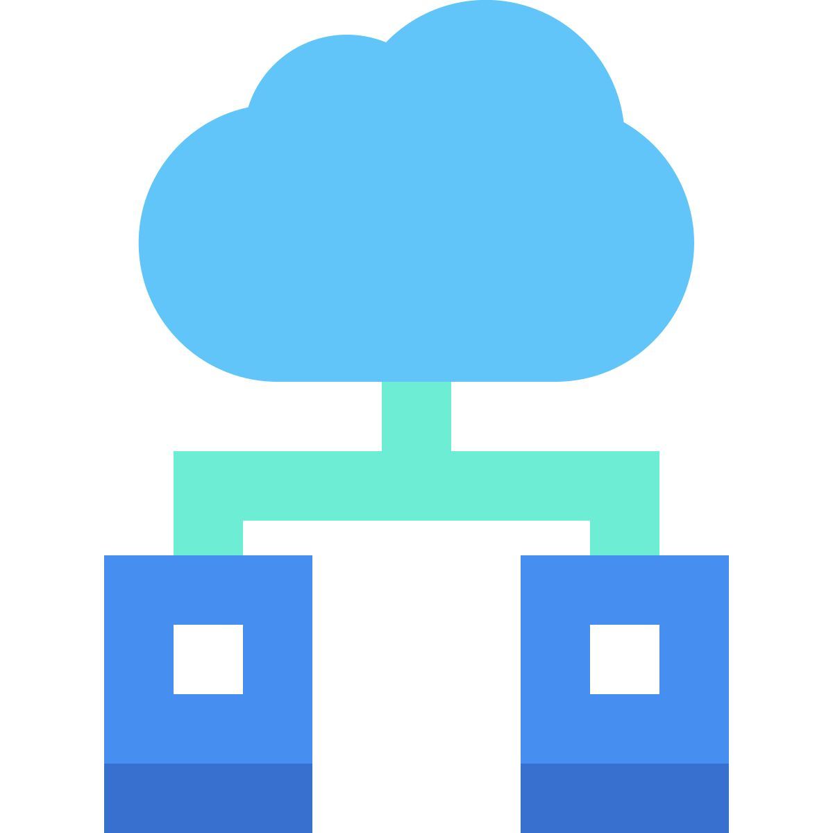 cloud computing cpu icon