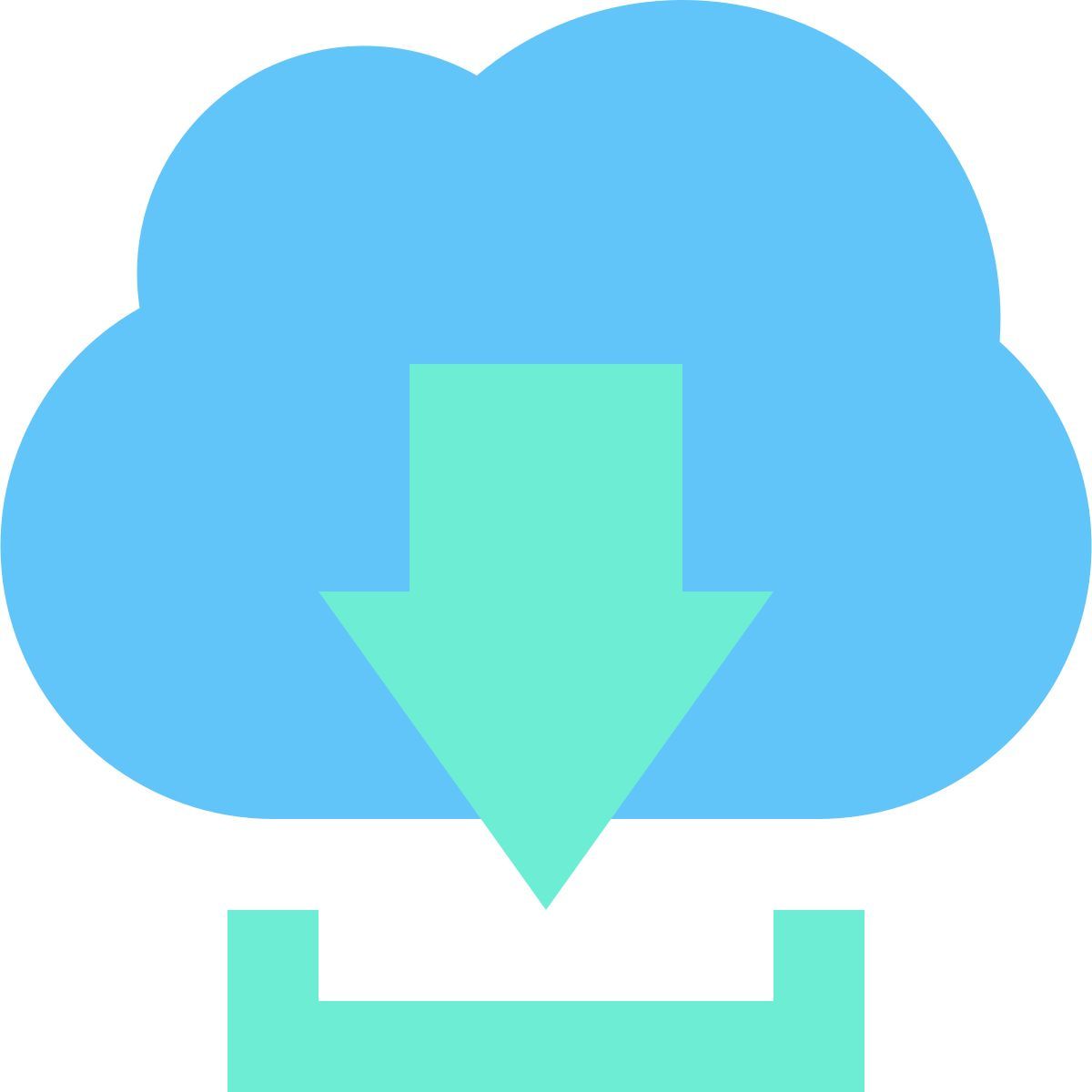 cloud download icon