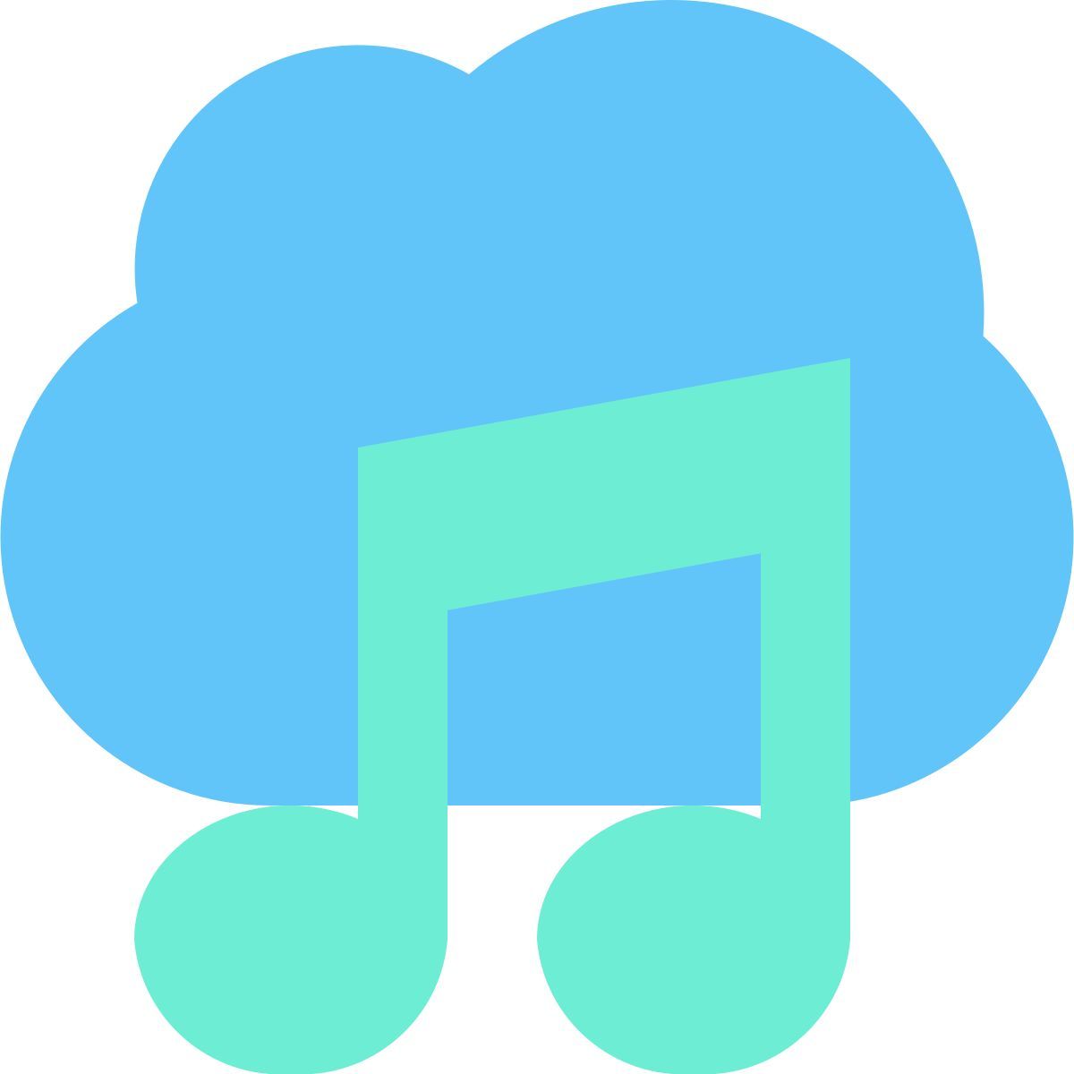cloud music icon