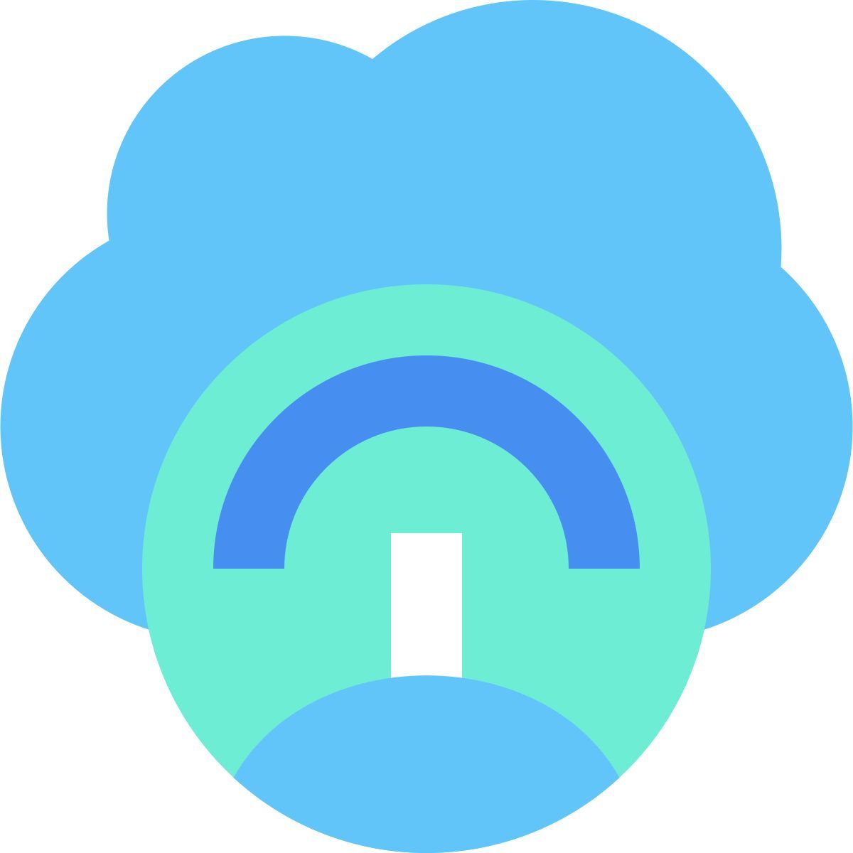 cloud peformance icon