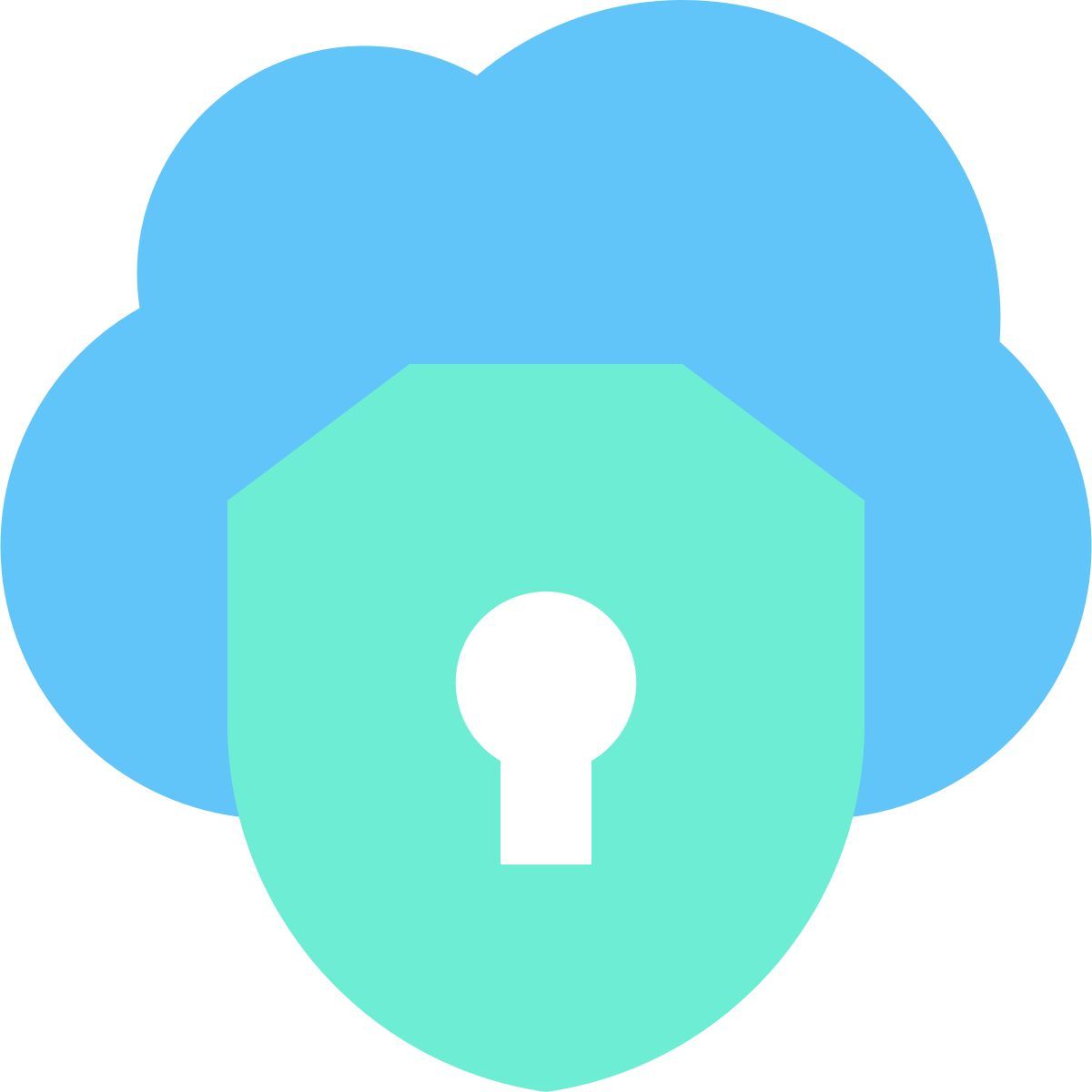 cloud security icon